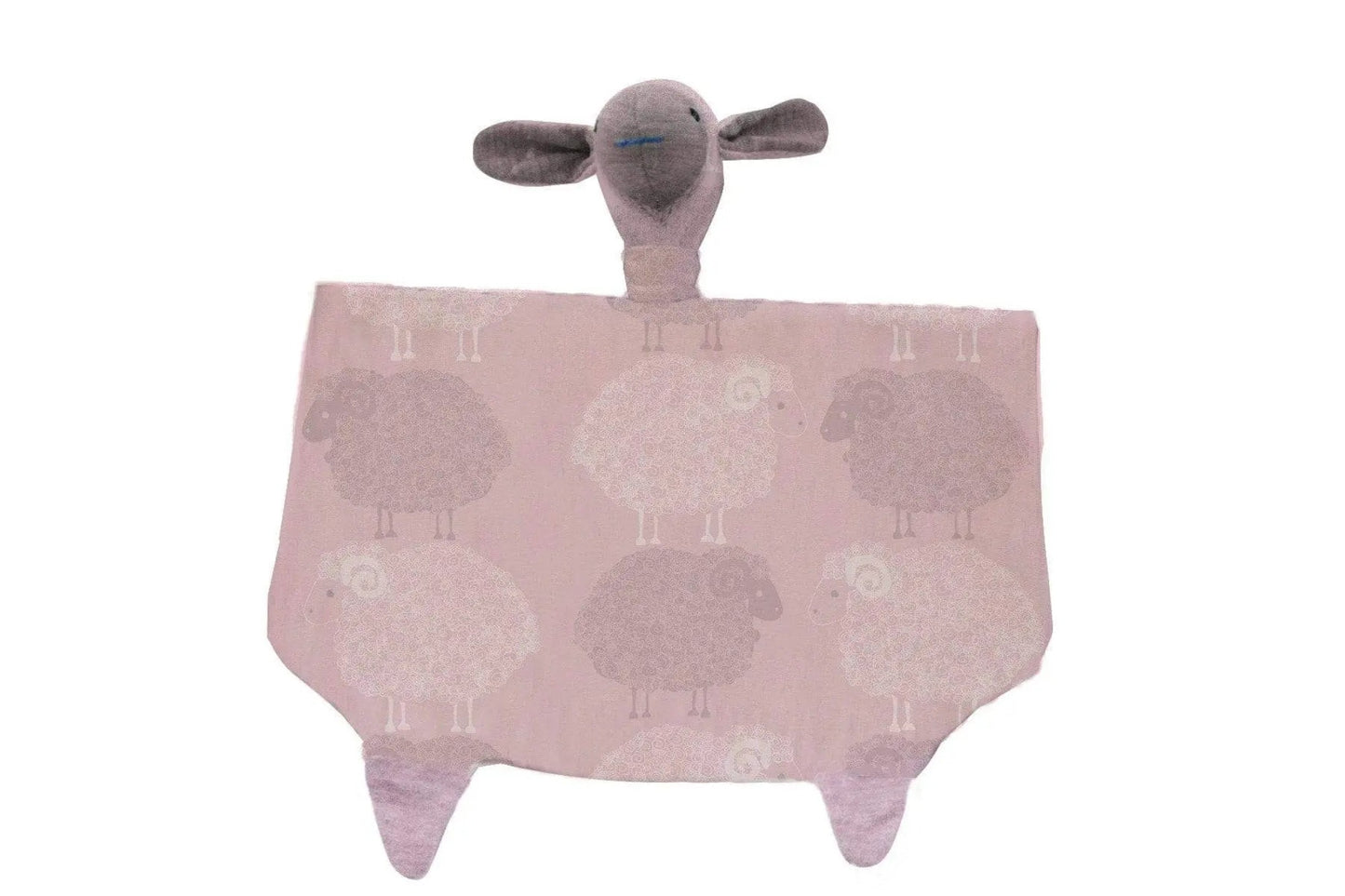 Merino Kids Merino Kids Snuggle Toys - Pink Sheep Print Merino Kids 40.00