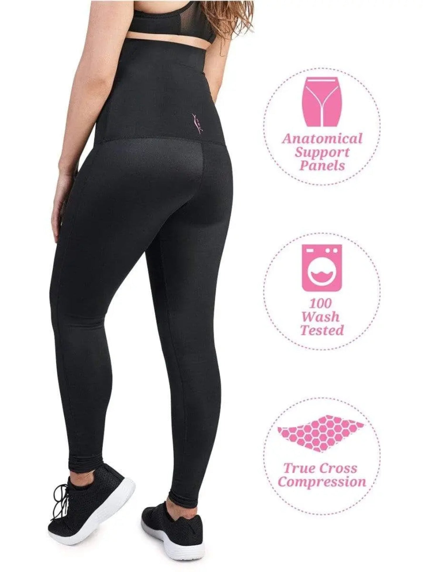 Maternity clothing SRC Recovery Leggings for moms - Black SRC Health 199.00