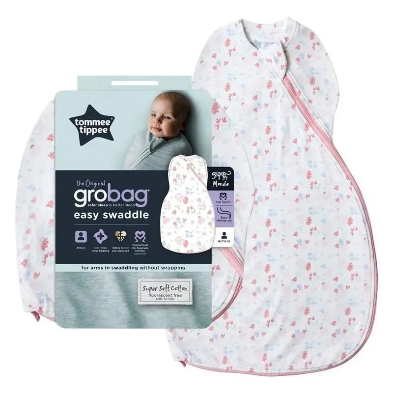 Sleeping Bags Tommee Tippee Sleep Bag for baby | The original grobag 1.0 tog snuggle - Pretty petals 0-4 months pink Tommee Tippee 43.95