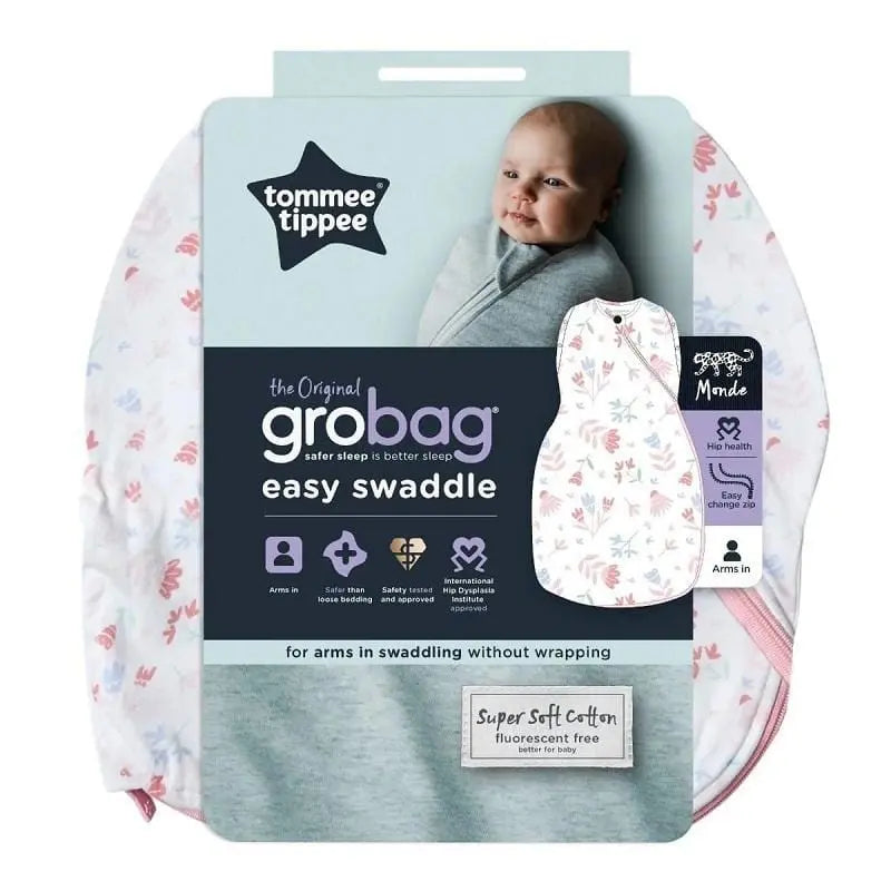 Sleeping Bags Tommee Tippee Sleep Bag for baby | The original grobag 1.0 tog snuggle - Pretty petals 0-4 months pink Tommee Tippee 43.95